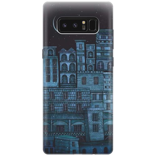 RE: PA Накладка Transparent для Samsung Galaxy Note 8 с принтом Ночь над городом printio чехол для samsung galaxy note ночь над городом