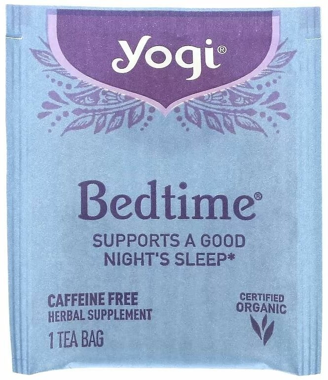Чай в пакетиках Yogi Tea Bedtime чай перед сном, 16 пакетиков - фотография № 2