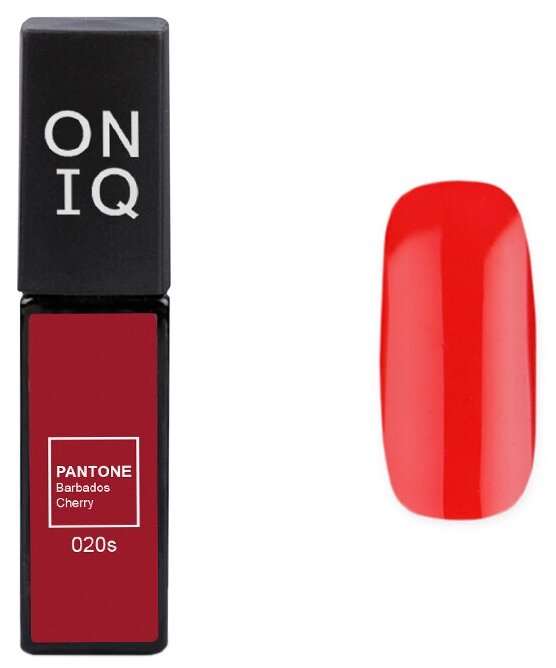 ONIQ, Гель-лак Pantone №20s, Barbados Cherry