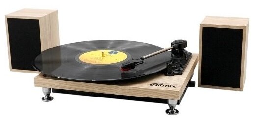 Виниловый проигрыватель Ritmix LP-240 Light Wood, светлое дерево