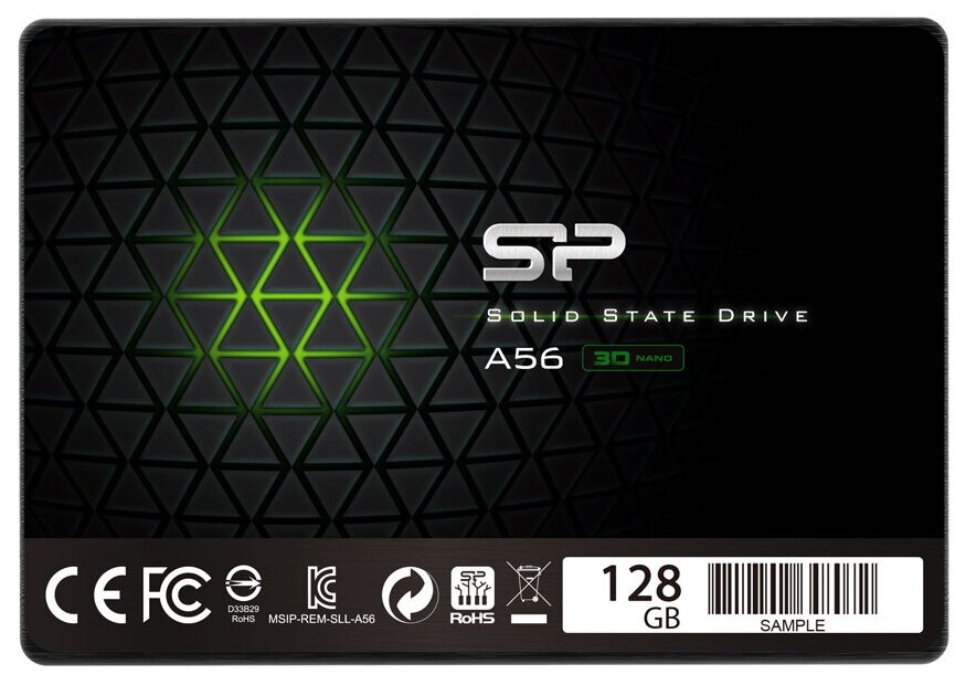 Silicon Power A56 128GB SP128GBSS3A56B25RM - фото №1