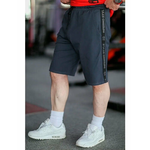 фото Бермуды inferno style, размер 4xl, серый