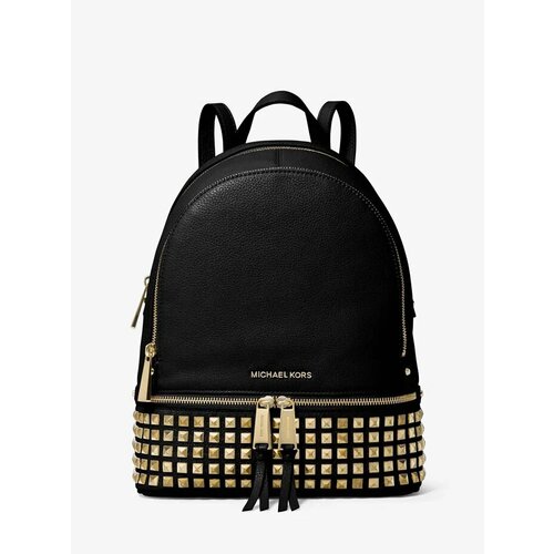 фото Рюкзак michael kors, фактура гладкая, черный