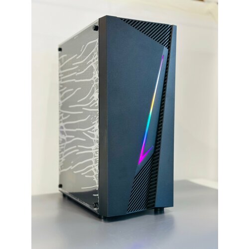 Игровой компьютер Intel Core i5-2500, X7-V124C,16Gb Ram, Radeon RX580 8Gb, SSD 256Gb, Jbon 500W, Windows 10, ATX case Azerty T300 (508)