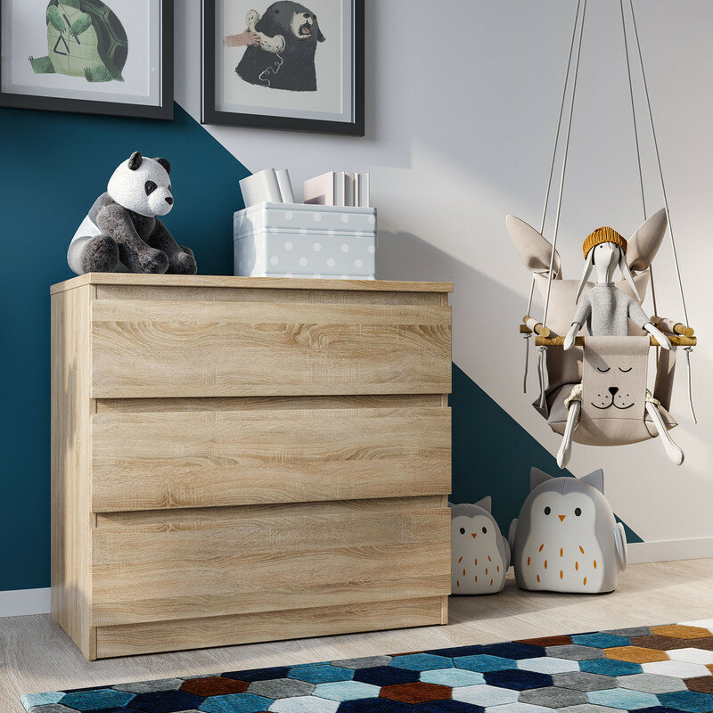 фото Комод Шведский стандарт МАЛЬТА 3 ящика