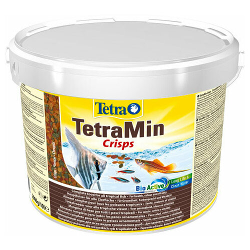 TETRAMIN CRISPS корм чипсы для всех видов рыб (10 л х 4 шт)