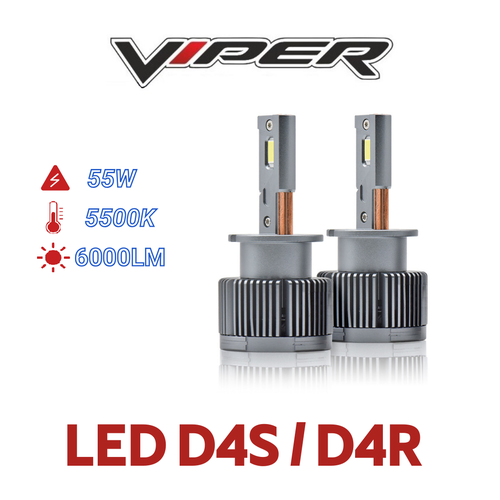 Комплект LED ламп головного света VIPER D-Series D4S/D4R