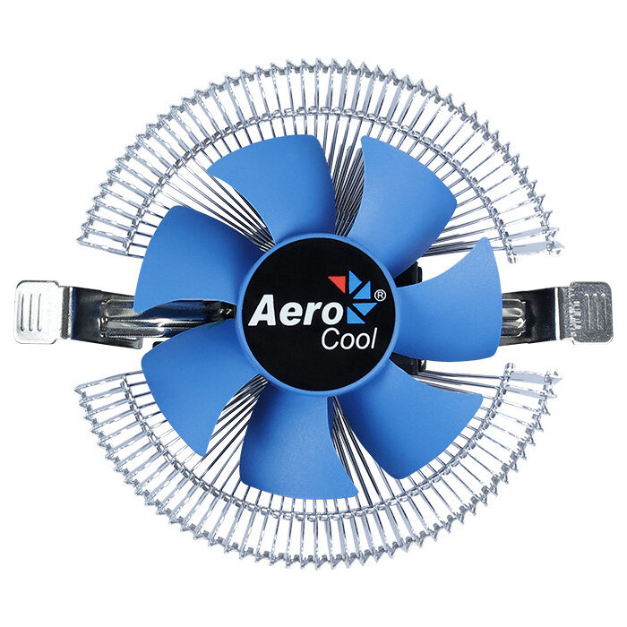 Кулер для процессора Aerocool Verkho i 90W (4пин, 775/1155, 12.2-29.7дБ, 1200-2500об/мин, Al PWM/ Clip)