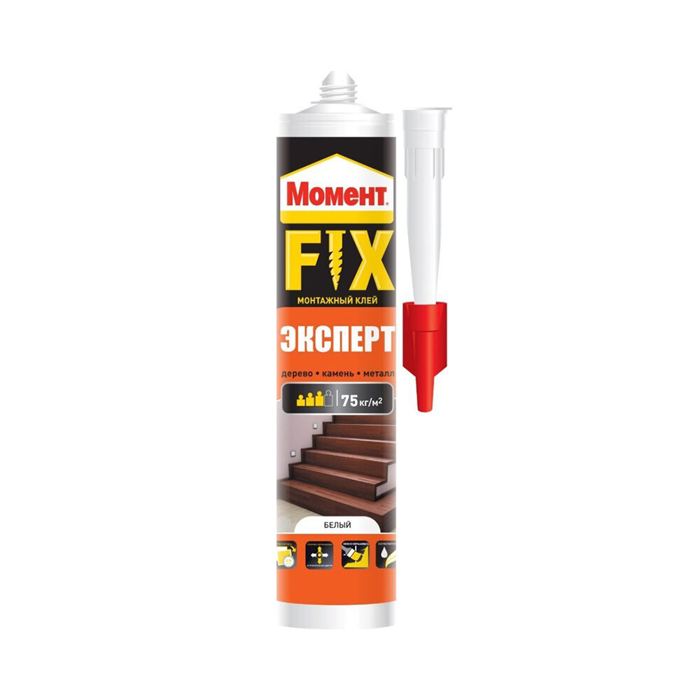 Монтажный клей Момент FIX эксперт (380 г) картридж