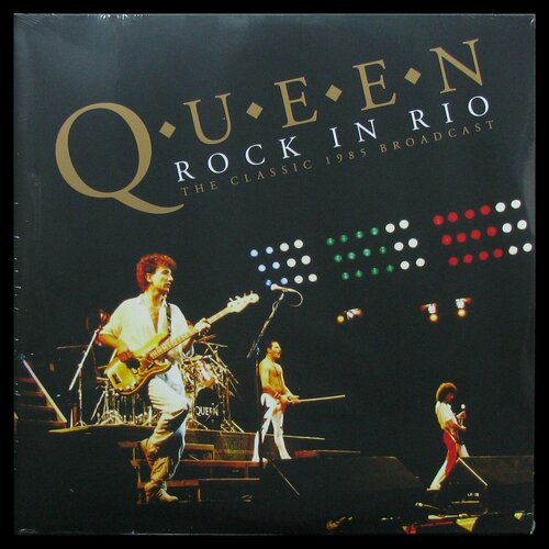 Виниловая пластинка Round Queen – Rock In Rio The Classic 1985 Broadcast (2LP, coloured vinyl)