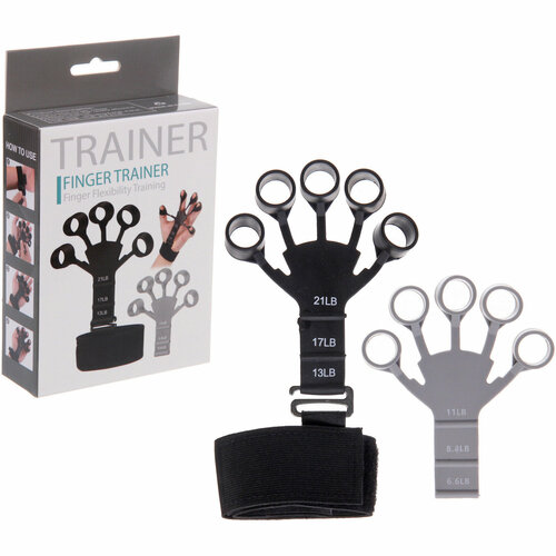 Эспандер кистевой в наборе c регулируемой нагрузкой 3-95 кг 2 шт 504₽