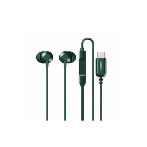 Наушники Remax Earphone RM-512 - Зеленый 1990₽