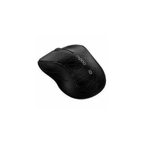 Мышь беспроводная 6080 черный Rapoo оптическая 1000dpi 175000₽