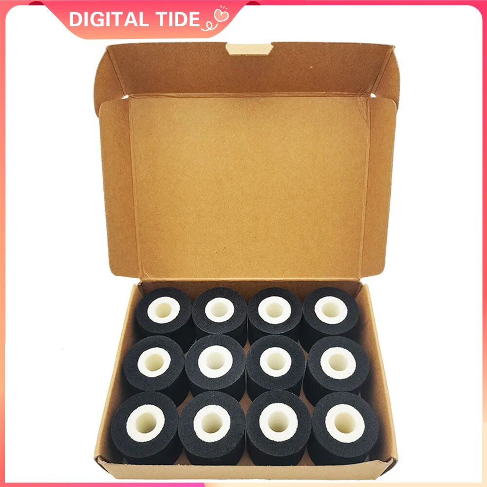 Рулон чернил XMSJ для машины 380, 12pcs 36 x 32mm, black