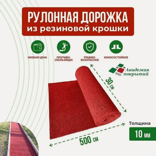 Изображение товара Дорожка из резиновой крошки