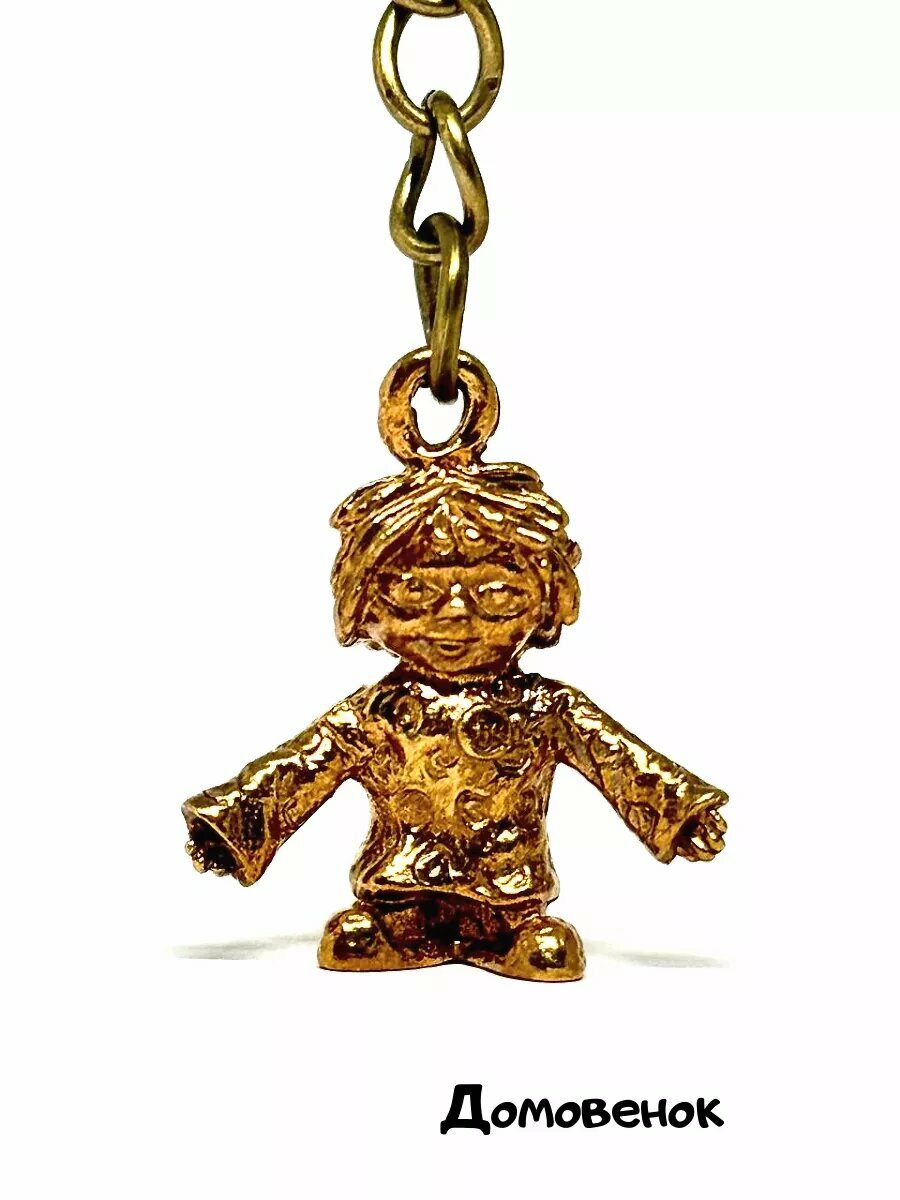 Брелок Вербица, коричневый — фото 1