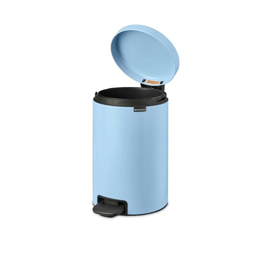 Мусорное ведро Brabantia NewIcon 202483 12 л, голубое - фото №2