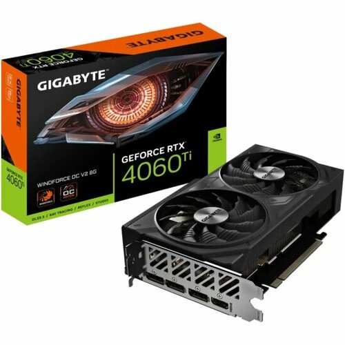 Видеокарта Gigabyte GeForce RTX 4060 Ti WINDFORCE OC V2 8G 53350₽