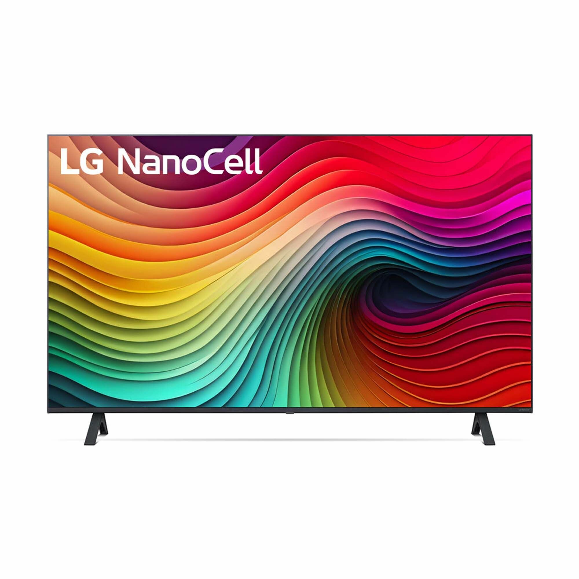 43" Телевизор LG 43NANO80T6A NanoCell, синяя сажа