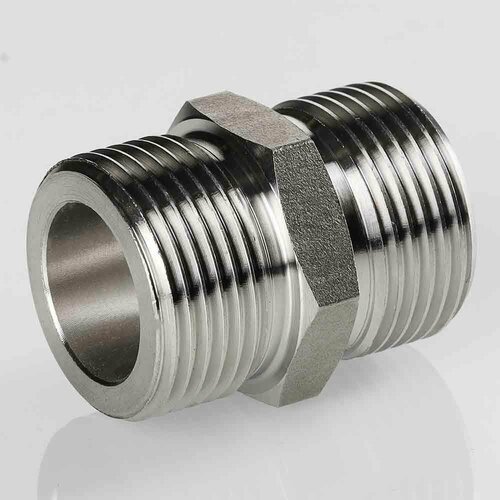 фото Ниппель нерж. сталь 1/2"х1/2" valtec