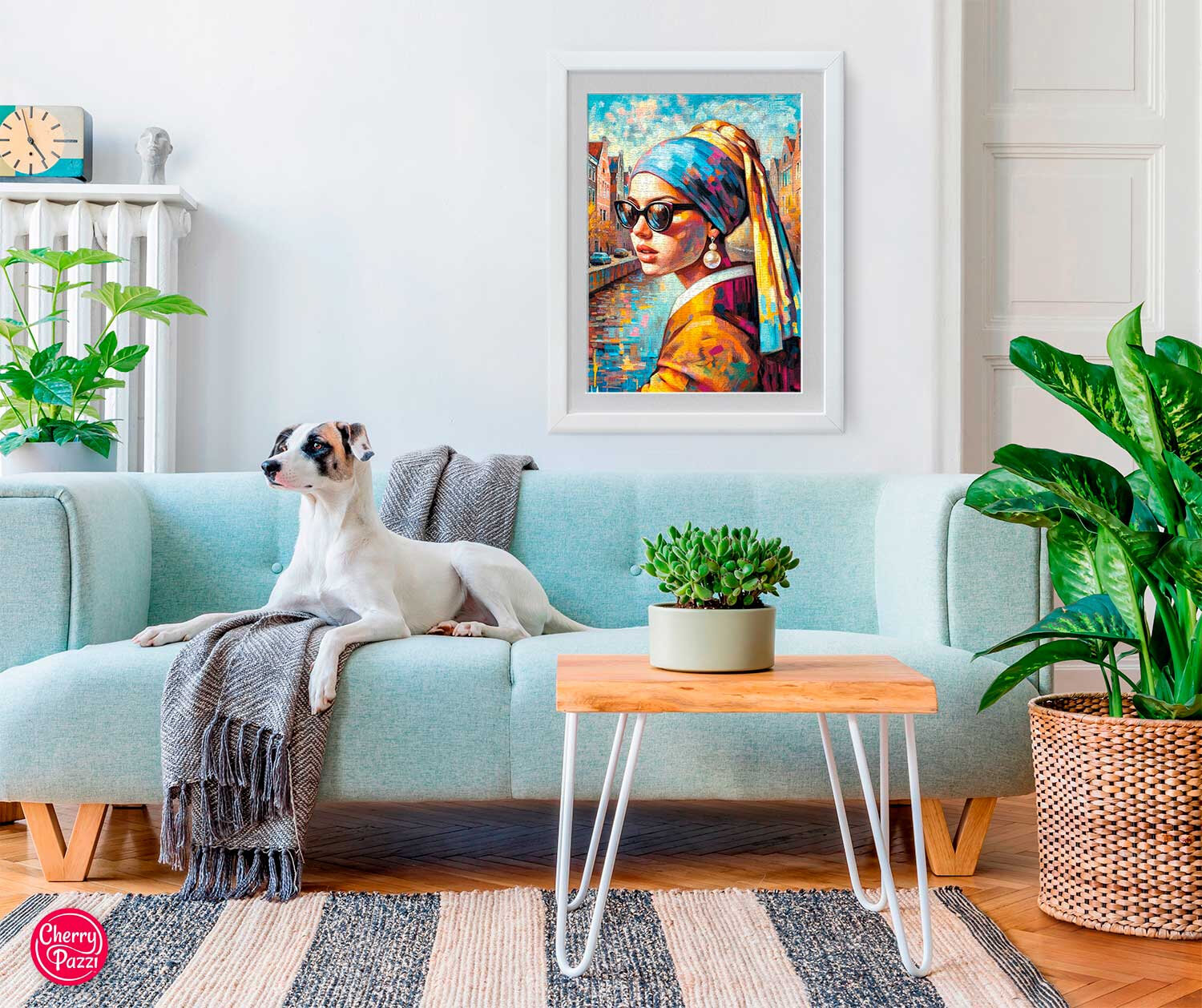 Пазл для взрослых Cherry Pazzi 1000 деталей, элементов: Девушка с жемчужиной — фото 1