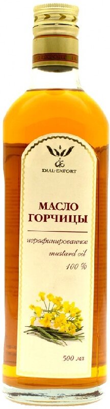 Масло DIAL-EXPORT Горчичное коричневое /стекло/ 0,5л
