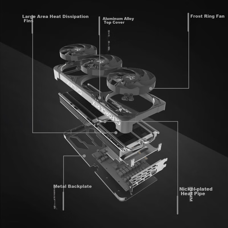 Colorful GeForce RTX 5060 Ti Metal Master Platinum Edition OC 8GB GDDR7 DLSS 4 Gaming Ray Tracing/AI Local Deployment Graphics Card