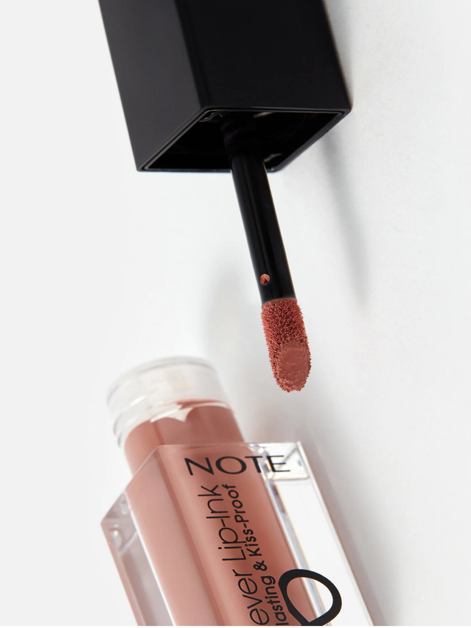 Жидкая матовая помада-тинт Note Mattever Lip-Ink 05Toffee Brack, стойкий эффект, 4,5 мл — фото 1