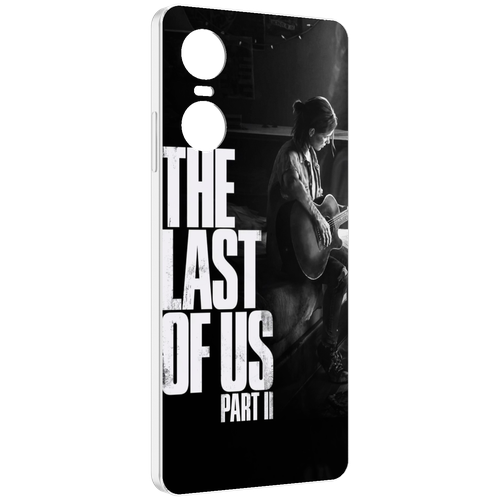 Чехол MyPads The Last of Us Part II Элли для Tecno Pop 6 Pro задняя-панель-накладка-бампер