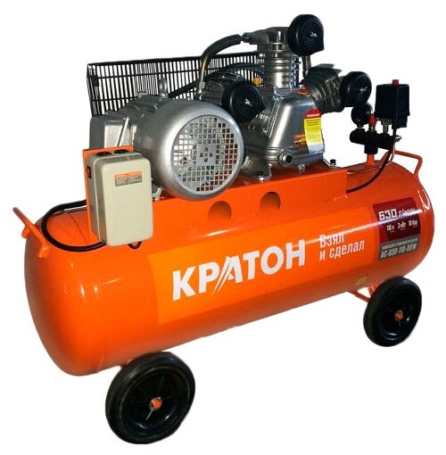 Компрессор масляный Кратон AC-630-110-BDW, 110 л, 2.94 кВт