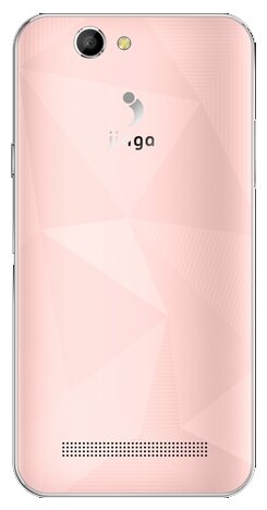 Смартфон Jinga Fresh 4G, 2 micro SIM, розовый