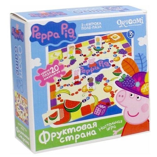 фото Настольная игра Origami Peppa Pig. Фруктовая страна