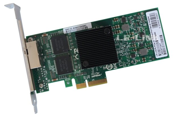 LREC9712HT PCIe 2.1 x4, Intel i350, 2*RJ45 1G NIC Card (301758)