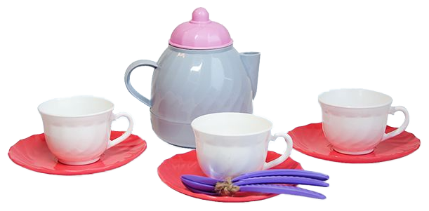Набор посуды чайный "Розовый зефир" ( 11 дет.)