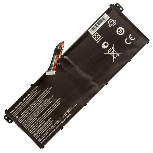 аккумулятор oem совместимый с ac14b18j ac14b13j для ноутбука acer e3 111 11 4v 2200mah черный Аккумулятор для ноутбука Acer Chromebook 13 CB5-311, для Aspire E3-111, V3-111 (11,4 V, 2600 mAh). PN: AC14B18J