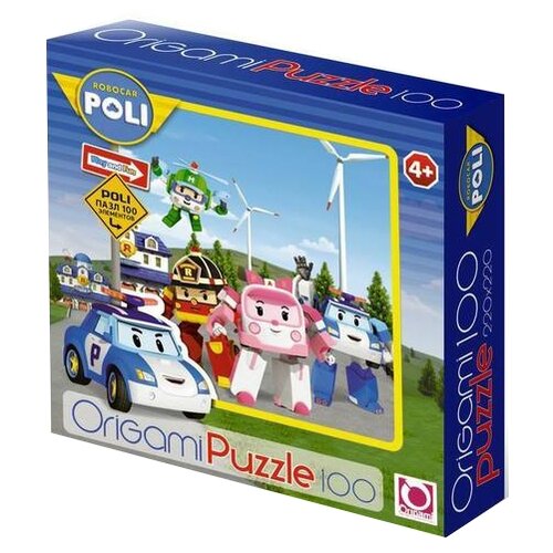 фото Пазл Origami Robocar Poli (05897), 100 дет.