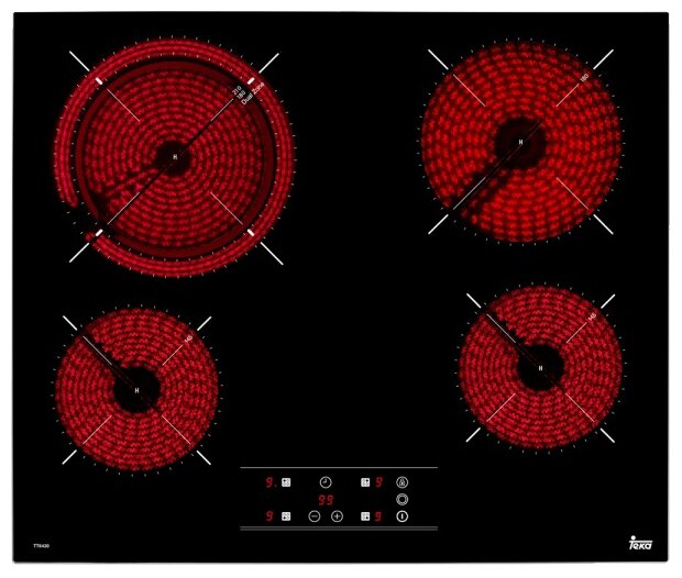 Электрическая варочная панель TEKA TT 6420 (40239021), черный