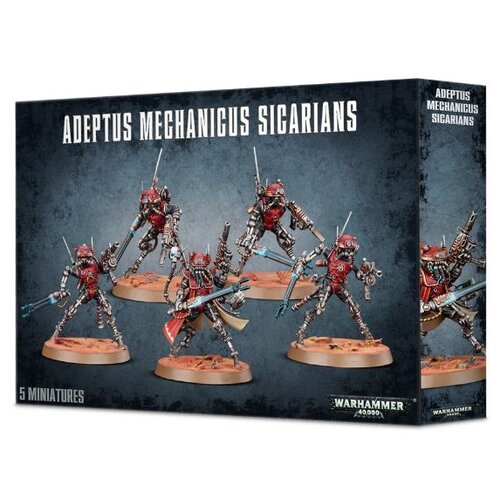 Миниатюры Games Workshop Adeptus Mechanicus: Sicarians