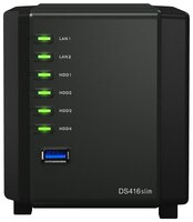 Сетевой накопитель (NAS) Synology DS416slim