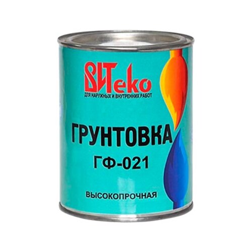 Грунтовка Витеко ГФ-021, 0.8 кг, серый