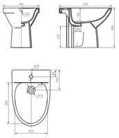 Биде Ifo Twins RS011304000