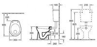 Унитаз Villeroy & Boch O.novo 76191001