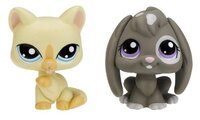 Игровой набор Littlest Pet Shop Котенок и Кролик 92712