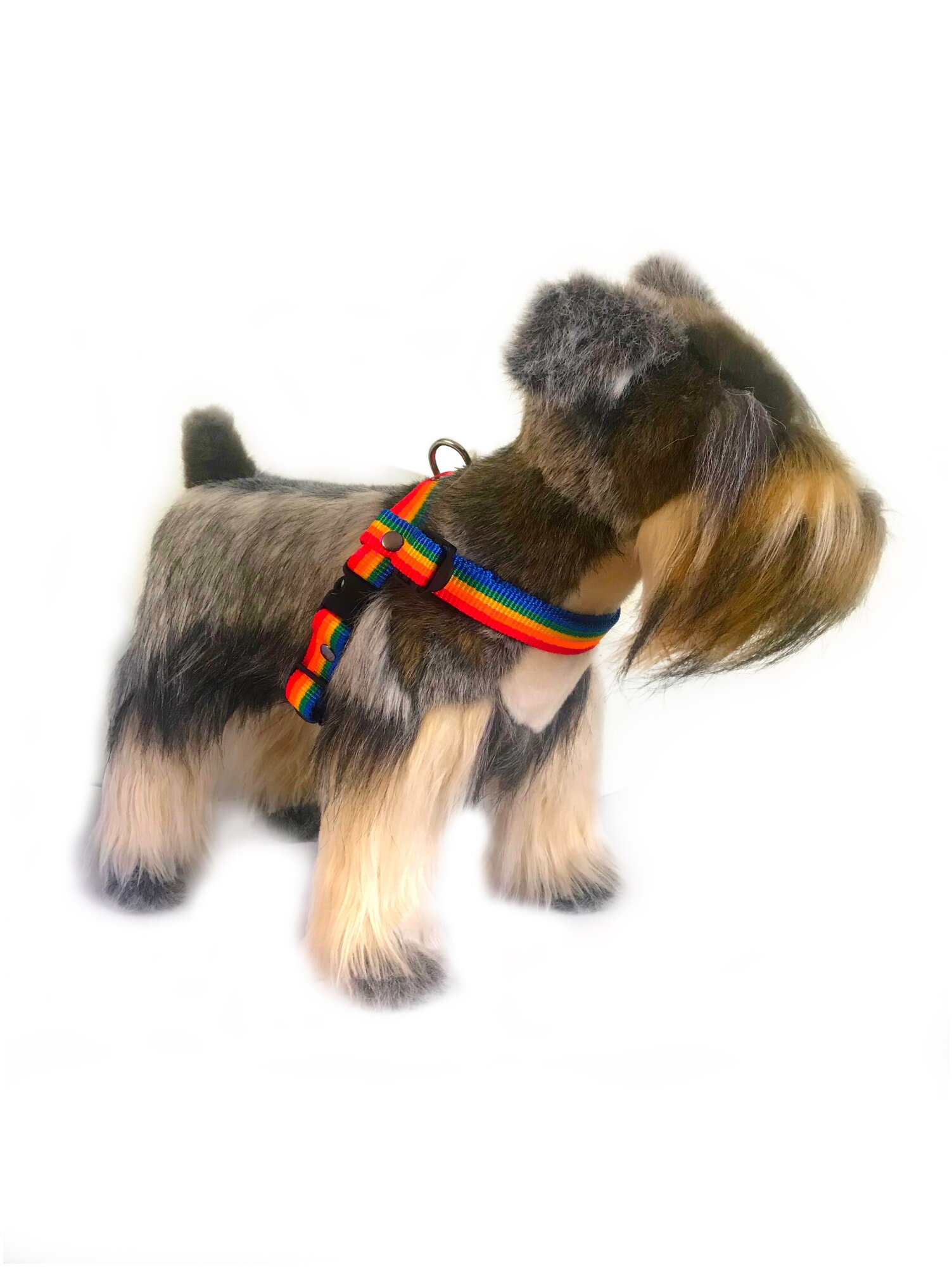 Шлейка для собак Petsare обхват груди 28-40 см, разноцветный - фотография № 1