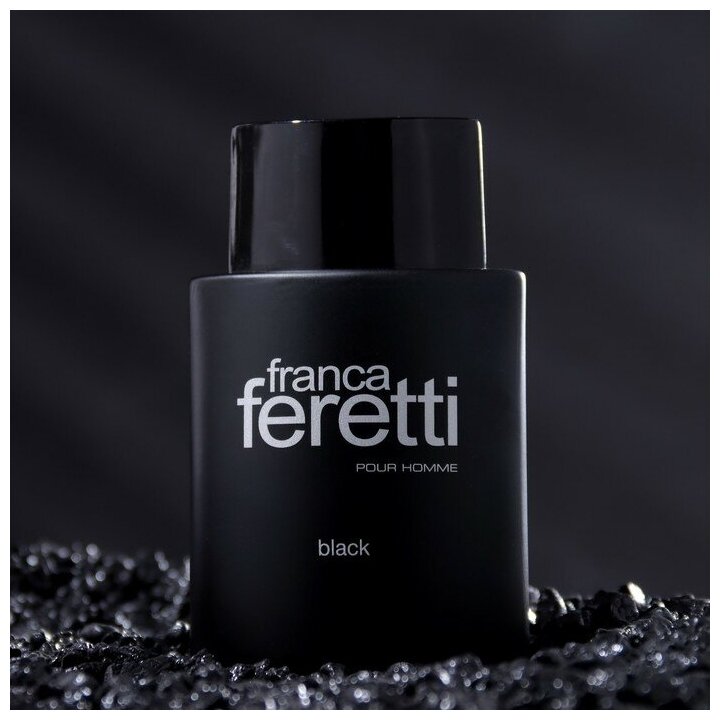 Мужская туалетная вода Brocard Elite Creations Franca feretti black, 100 мл