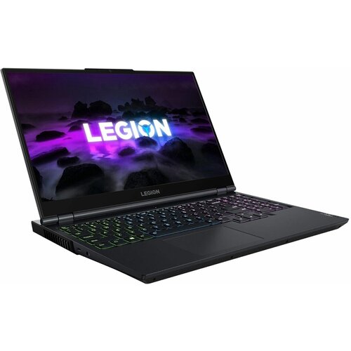 156 Ноутбук Lenovo Legion 5 15ACH6 1920x1080 AMD Ryzen 5 5600H 33 ГГц RAM 16 ГБ SSD 512 ГБ GeForce RTX 3050 Win 11 82JW00EUPB phantom blue 8699000₽