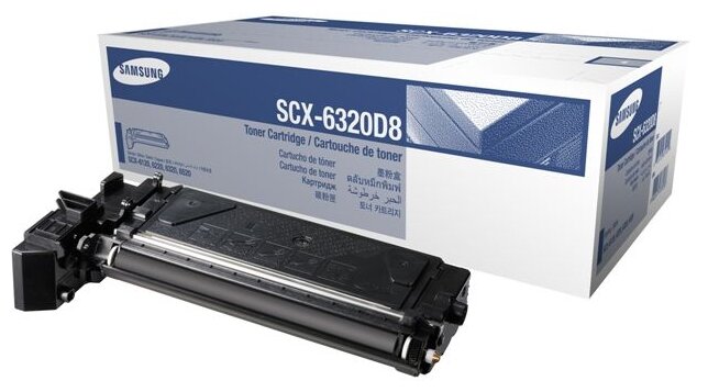 Картридж Samsung SCX-6320D8 лазерный черный для SCX 6220, 6320