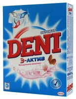 Стиральный порошок DENI 3-Актив Миндальное молочко (автомат) 0.4 кг картонная пачка