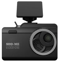 Видеорегистратор с радар-детектором SHO-ME Combo Slim Signature черный