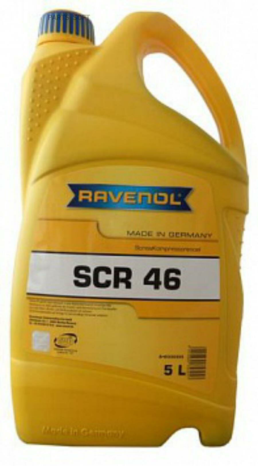 RAVENOL Масло компрессорное Ravenol Kompressorenoel screew scr 46, минеральное, 5L 4014835757257
